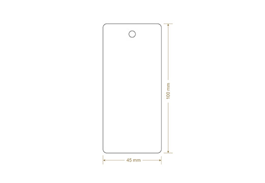 Kartonske etikete Model HT-M114