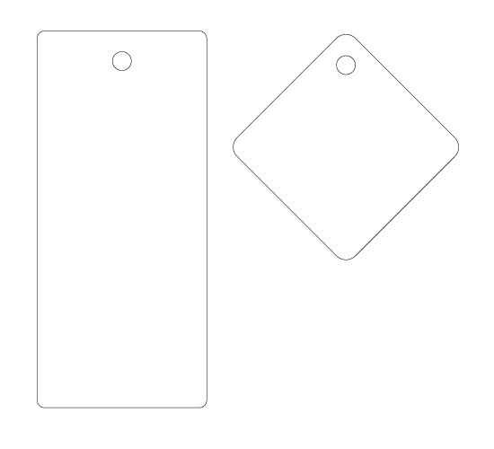 Kartonske etikete Model HT-M94