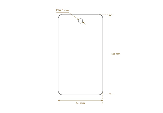 Kartonske etikete Model HT-M98