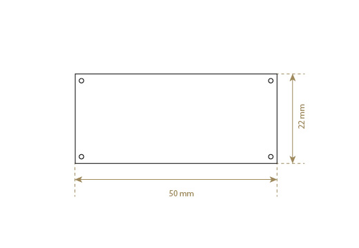Etikete iz pravega usnja Model EP-M10
