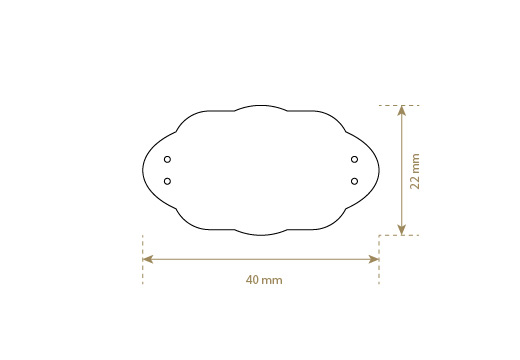 Etikete iz umetnega usnja Model EP-M113