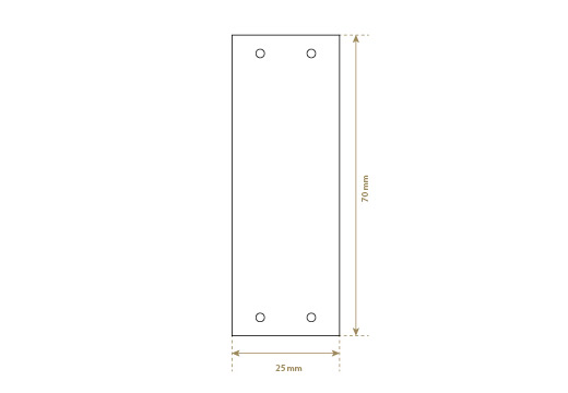 Etikete iz umetnega usnja Model EP-M119