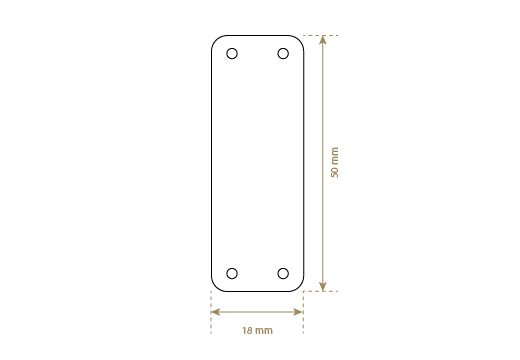 Etikete iz umetnega usnja Model EP-M159