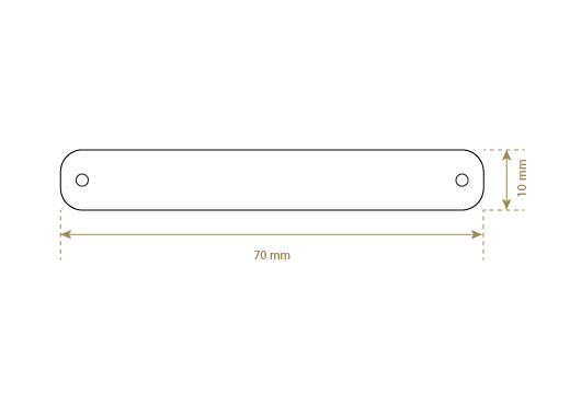 Etikete iz pravega usnja Model EP-M30