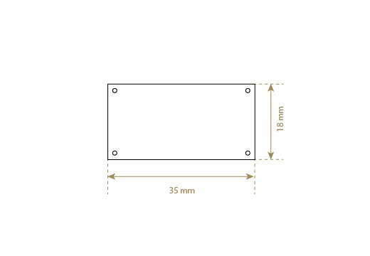 Etikete iz pravega usnja Model EP-M44