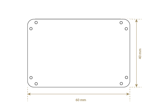 Etikete iz pravega usnja Model EP-M51