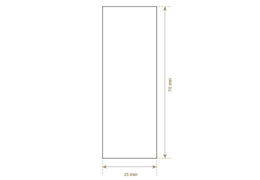 Etikete iz pravega usnja Model EP-M60