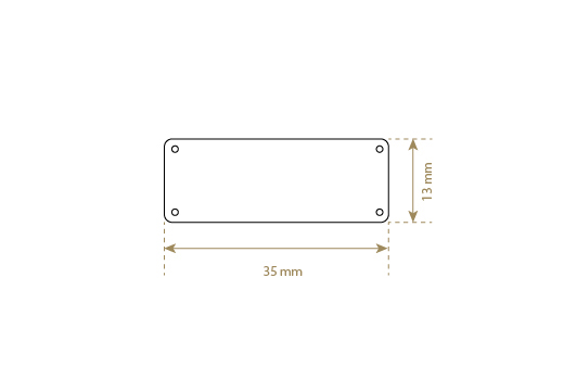 Etikete iz pravega usnja Model EP-M63
