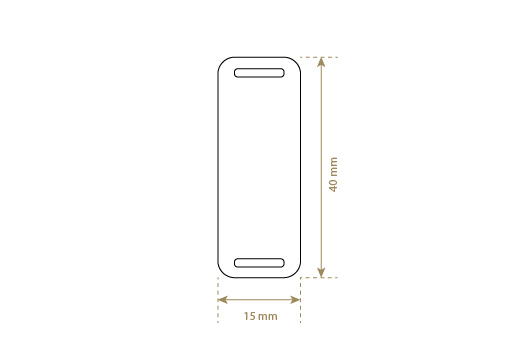 Etikete iz pravega usnja Model EP-M65