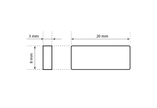 Plastične plombe za pečatenje Model ST-M128