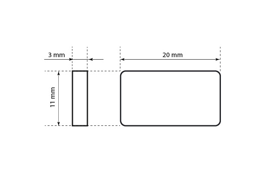 Plastične plombe za pečatenje Model ST-M186
