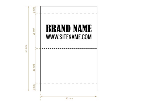 Žakar tkane etikete Stately Style Model WL-M39