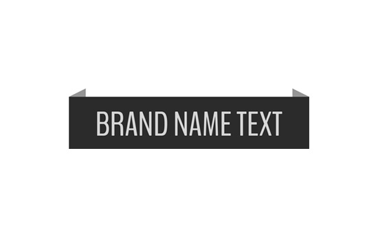 Žakar tkane etikete Standard Style Model WL-M5
