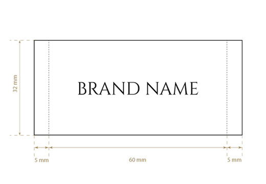 Žakar tkane etikete Pithy Style Model WL-M71