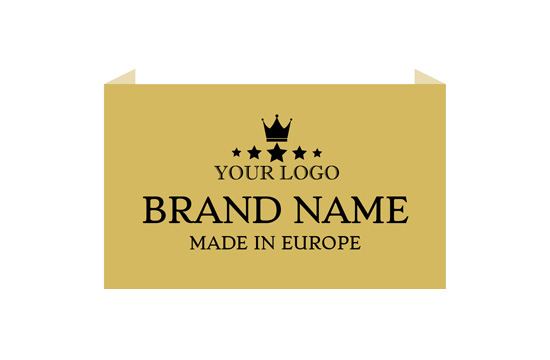 Žakar tkane etikete Royal Style Model WL-M74