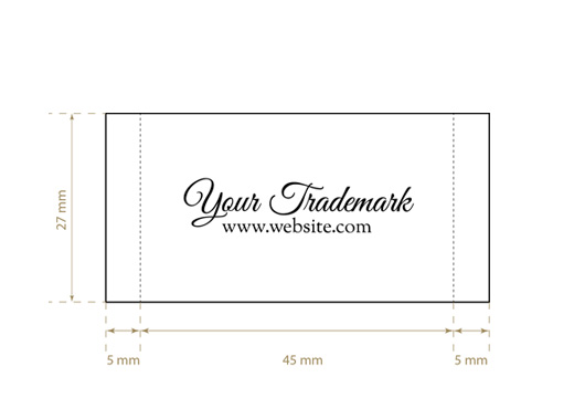 Žakar tkane etikete Lucid Style Model WL-M81