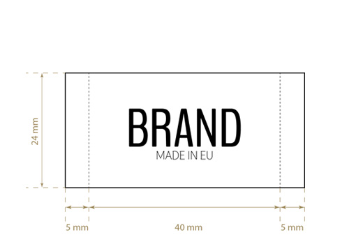 Žakar tkane etikete Remarkable Style Model WL-M95